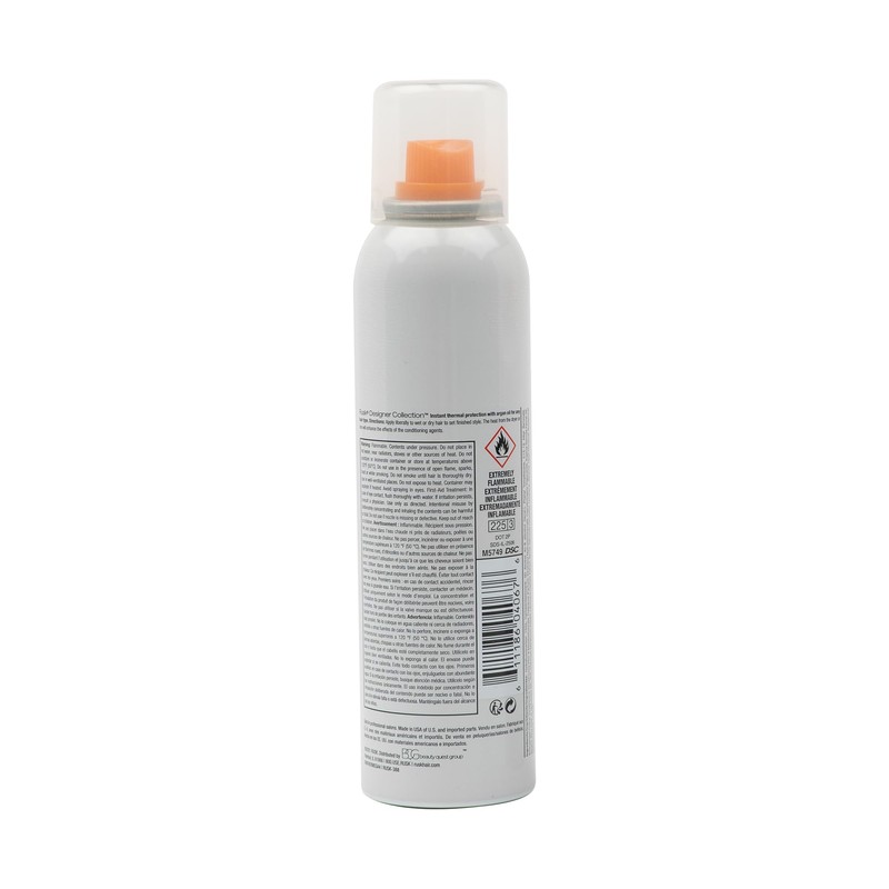RUSK Thermal Shine Spray, Pure Argan Oil, Eliminates Frizz and