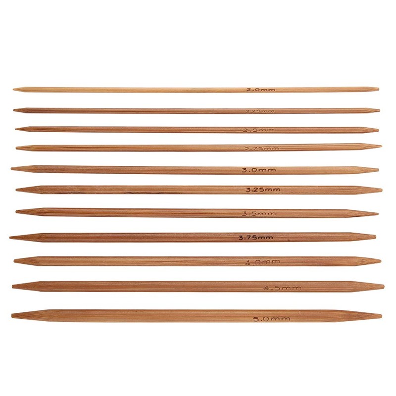 11 Pcs Knitting Needles Set 2.0mm - 5.0mm Knitting Needles