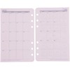 Franklin Planner 86462 Universal Weekly Refill, 12 Month Edition, Begins