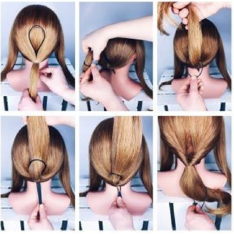 Set of 2 Hair Twister Bun or Topsytail Styling in