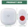 Wireless Caregiver Pager, Personal Alarms for Elderly, Elderly Alarm Call