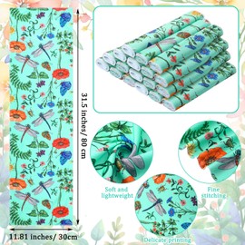 SmoothNovelty 12 Pack Gardening Cooling Towels Durable Microfiber Cool Towel Ice Neck Face Chilly Fast Drying Breathable Garden Plant Lovers Workout Horticulturist Outdoor Worker Gift