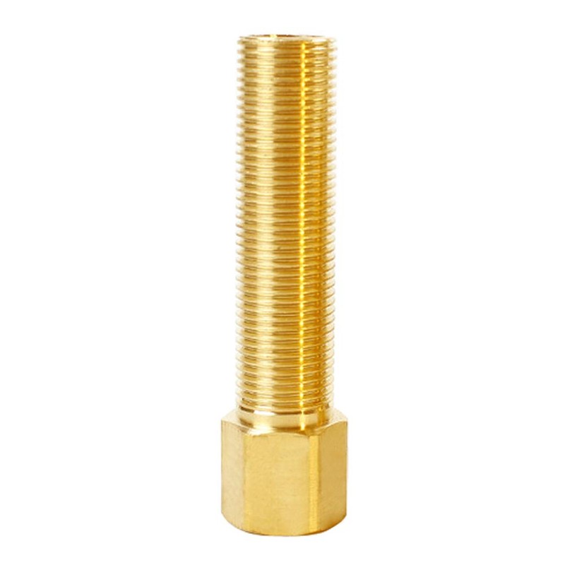 Hooshing 1/2" Male to 1/2" Female Straight Thread Brass Extension