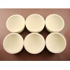 Lot of 6 - # 10 Mabor Cupel 2-3/8" Gold-Assay-Smelting-Refining-Melting-Cupels