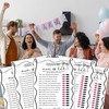 Who Mommy or Daddy Baby Shower Game, 5x7 Inch Funny