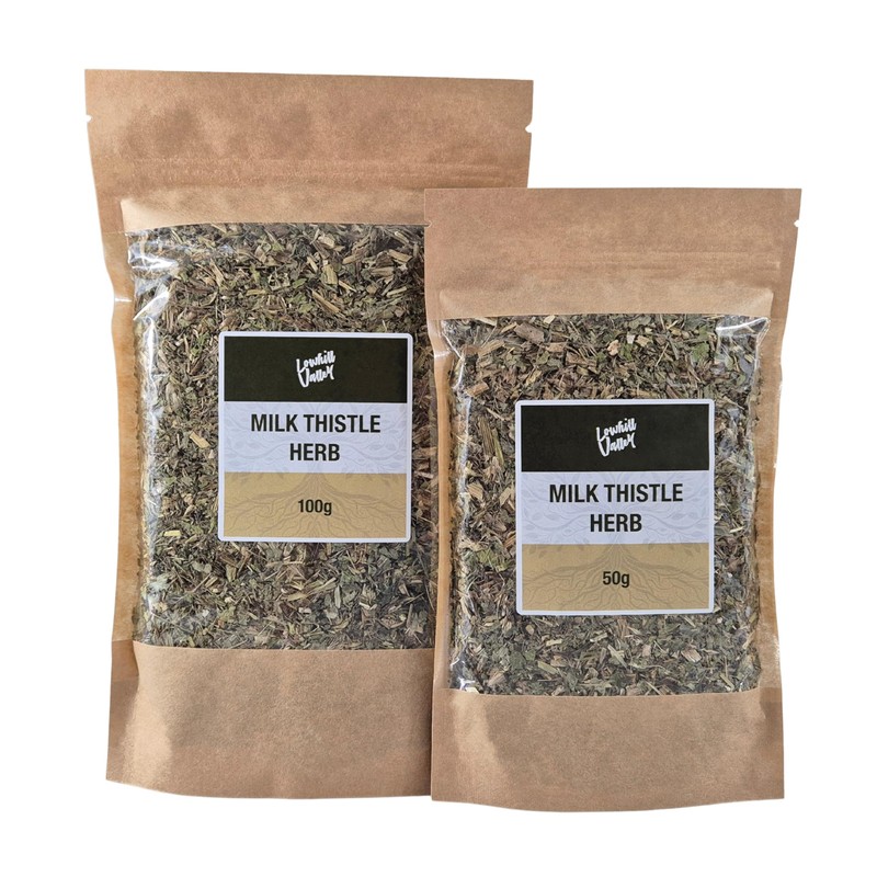 Lowhill Valley Milk Thistle Herb - Herbal Tea - Silybum