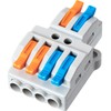 GKEEMARS 10 Pcs Lever Wire Connectors, Quick Wiring Cable Connector