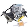 labwork Carburetor with Intake Boot Replacement for Honda 400 TRX400EX