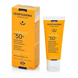 Uveblock 50+ Muy Alta Protección Solar Fluido Con Color