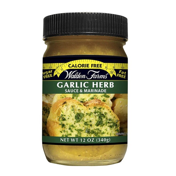 Walden Farms Garlic & Herb Pasta Sauce, 12 oz Bottle