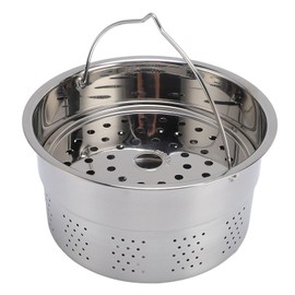 Steaming Basket for TM6 TM5, 6.7x3.5in, Steaming Pot Stainless Steel Food Processor Accessory Rustproof Easy with Spacious Design for Cooking