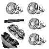 Shaver Replacement Blades Compatible with Skull Shaver Pitbull Gold Shaver，Men's
