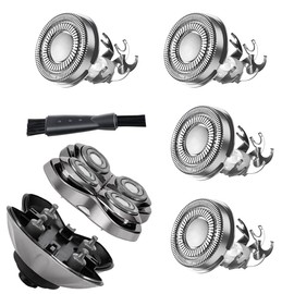 Shaver Replacement Blades Compatible with Skull Shaver Pitbull Gold Shaver，Men's Electric Shaver Replacement Heads,Replacement Heads for Electric Shaver，4Count