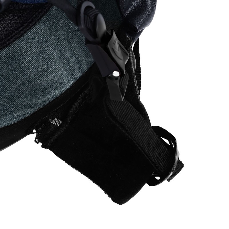 Half Helmet Breathable Sun Blocking Retro Safe PU Leather Motorcycle