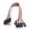 Generic 20cm Motherboard Extension Wire Jumper Line Q-Connector Reset SW,
