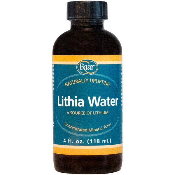 Baar Lithia Water, 4 fl. oz.