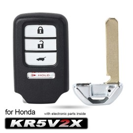 keyecu Proximity Remote Key Fob for Honda Civic CR-V Odyssey Pilot 2017-2020 KR5V2X