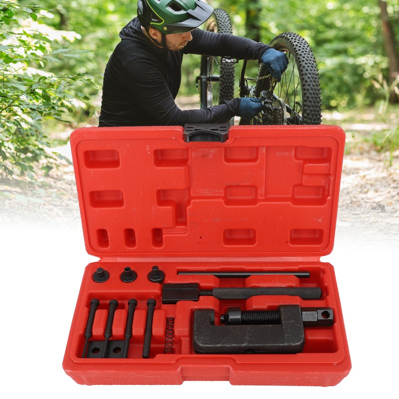 Bike Chain Cutter Tool Carbon Steel Universal Chain Breaker Remover
