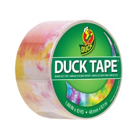 Duck Brand Printed Duct Tape Prints & Patterns: 1.88 in. x 30 ft. (Tie-Dye)