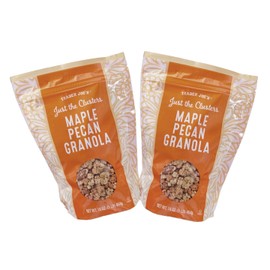 Trader Joe's Just the Clusters Maple Pecan Granola Cereal 16 oz. (Pack of 2 bxs)
