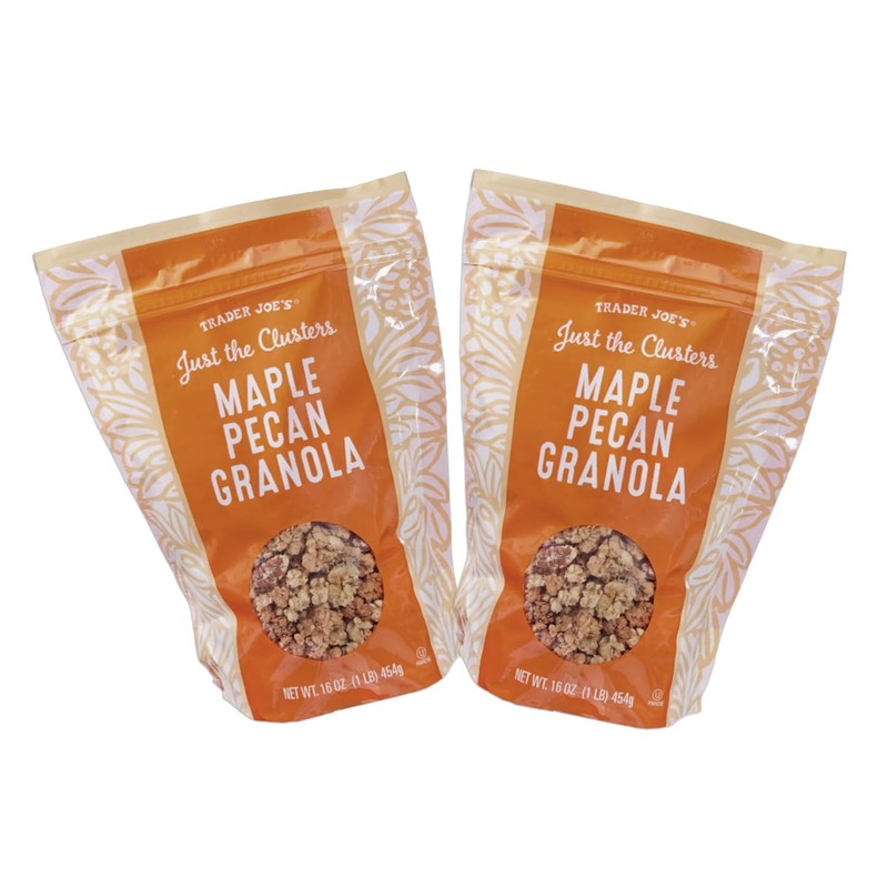 Trader Joe's Just the Clusters Maple Pecan Granola Cereal 16