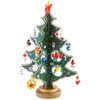 GEEDIAR Wooden Christmas Tree 3D DIY Creative Miniature Ornaments Festival