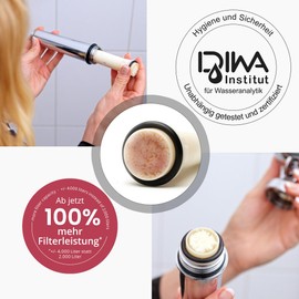 Legionella Filter, Certified Replacement Filter for Safety Chrome, Reliably Filters Legionella from Medical Technology