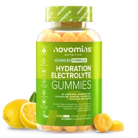 Electrolyte Gummies | 30 Servings | Electrolytes with Vitamin C | Novomins