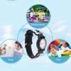 Quartz Watch Rabbit Cartoon 3ATM Waterproof Silicone Strap Lovely for