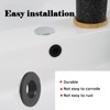 2 Pcs Sink Overflow Ring Brushed Nickel Bathroom Vanity Sink