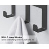 BETHOM Towel Racks for Bathroom, Towel Rack with Shelf &