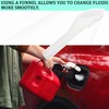 Msyuusr 2PCS Capless Gas Tank Funnel，Funnels for Automotive Use OEM#8U5A-17B068-EB