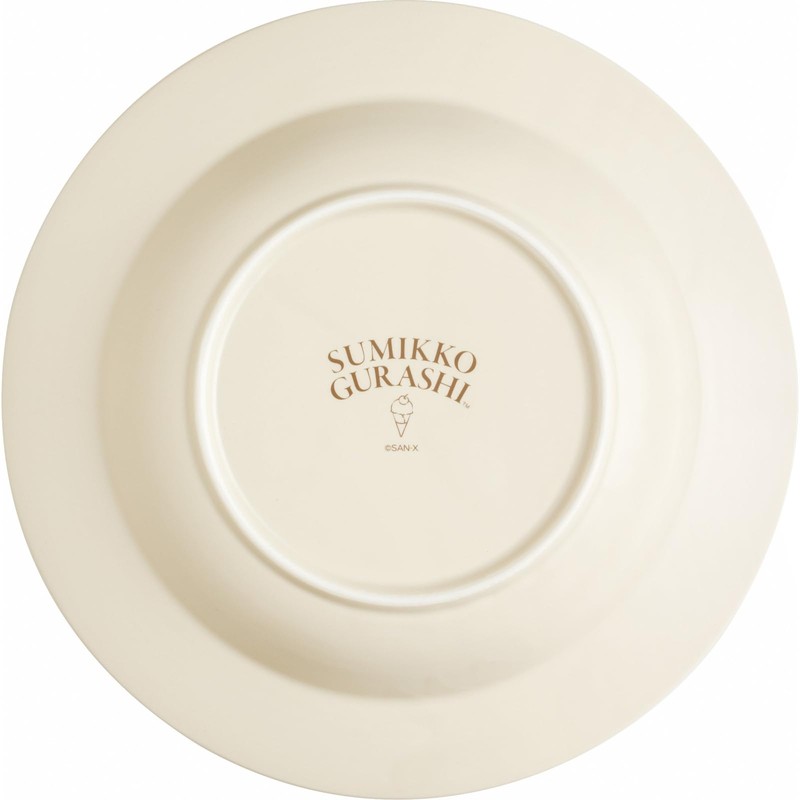 サンエックス(San-X) すみっコぐらし レタリングキッチンシリーズ パスタ＆カレー皿 TK23102 サイズ：約H45×240φ