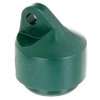 Looped Post CAP Green 38 MM Diameter Plastic