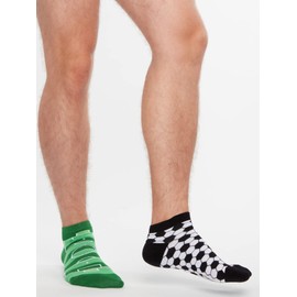 Dedoles Unisex Socks, for Women, Men and Children, Cotton, Many Fun Designs, Football, Bicycle, Horses, Plants, Fire Brigade, Gift, Different Left and Right Designs