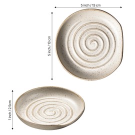 ArtifexCeram Spoon Rest, Large Stoneware Drip Tray for Multiple Utensils, Stove Top Holder with Reactive Glaze, Modern Farmhouse Kitchen Decor