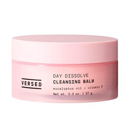 Versed Day Dissolve Cleansing Balm - Makeup Melting Balm Infused with Vitamin E + Eucalyptus Oil to Calm Skin - Oil Based Double Cleanser with Avocado + Jojoba (2.3 oz)