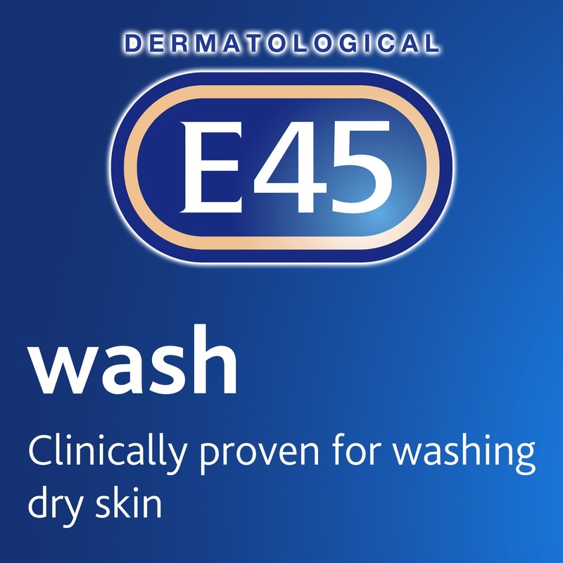 E45 Dermatological Emollient Wash Cream , 250 ml