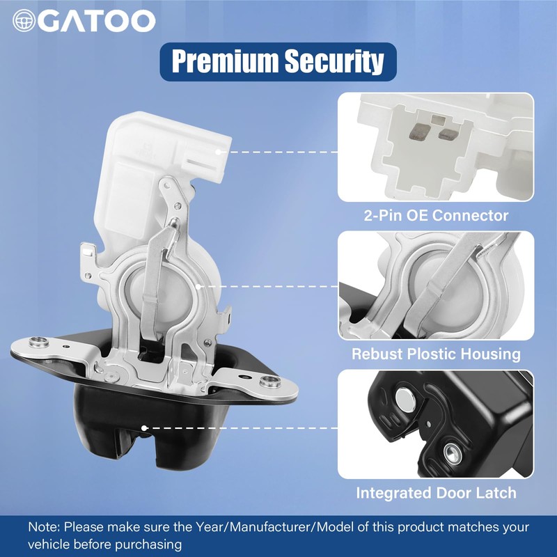 Rear Liftgate Lock Actuator Trunk Latch Fit for Honda CRV