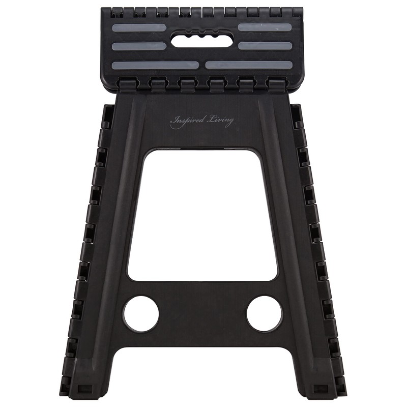 Inspired Living 18" Step Stool, Folding Step Stools for Adults,