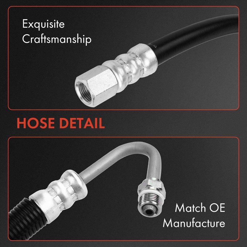A-Premium Power Steering Hose Pressure Line Hose Assembly Compatible with