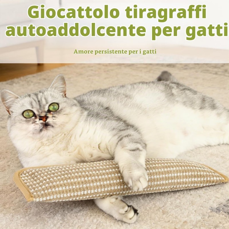 ROKZELT 2 Pezzi Giocattolo per Gatti, Cuscini Interattivi per Gatti,