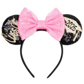 YOWOCAL Graduation Headband,Sequin Grad Hairband Hair Hoop Accessoties for Class of 2026 Graduation Party Favors