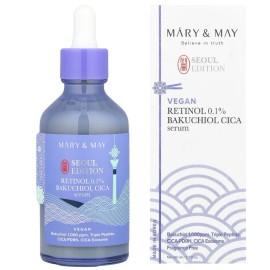 Mary&May Retinol 0.1% Bakuchiol Cica Serum 80ml (US SELLER) Exp Date 11/19/2027