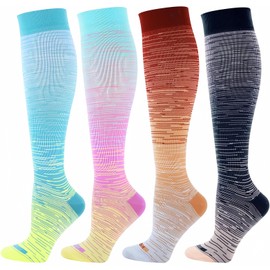 LEVSOX Compression Socks Women and Men, 20-30mmHg, Best for Nurses, Travel, Pregnancy