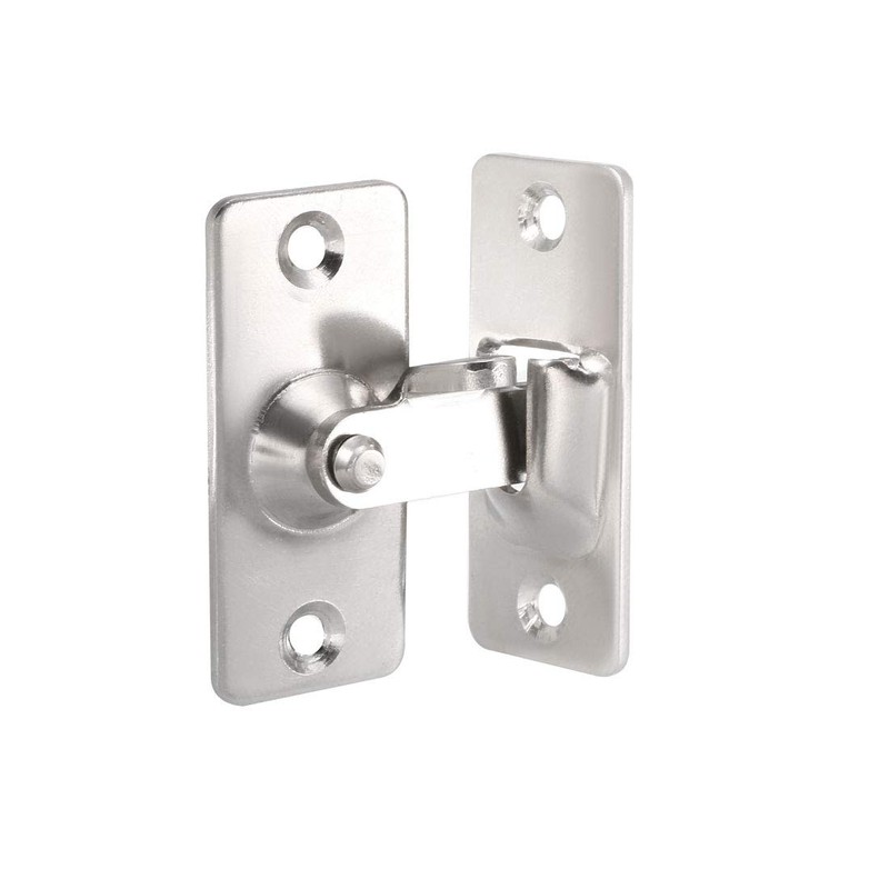 sourcing map Folding Door Bolt 201 Stainless Steel 44 x