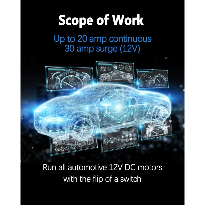 Prismora 9038A Relay Bypass Switch, Relay Tester, Bypass Switch Kit