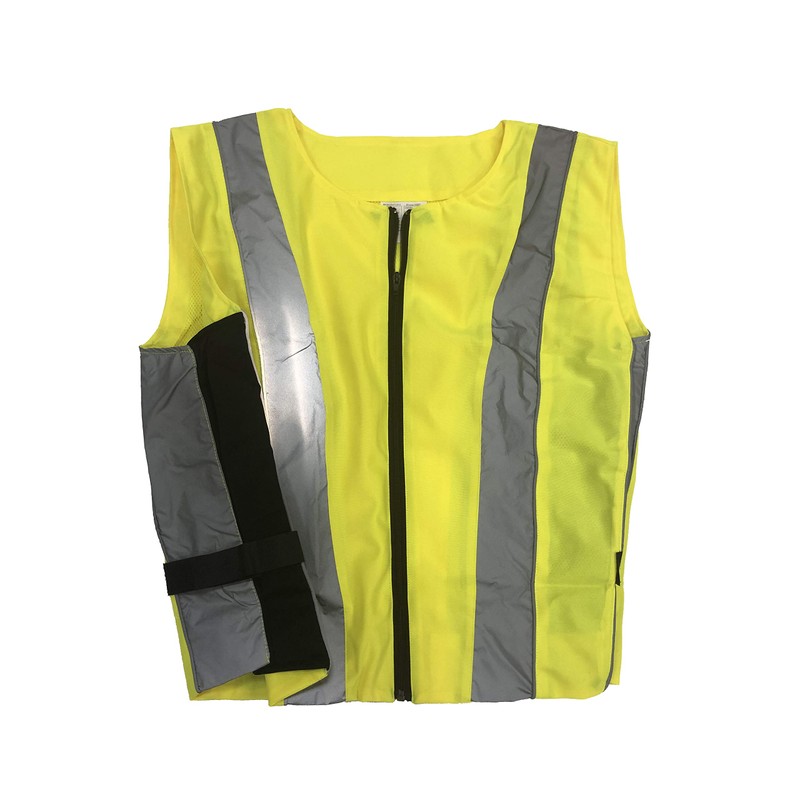 RAU Universal Warnweste Motorrad-, Outdoor-, Rad- und Sport - Sicherheitsweste
