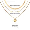 Stocking Stuffers Gifts for Women Heart Choker Necklace for Women