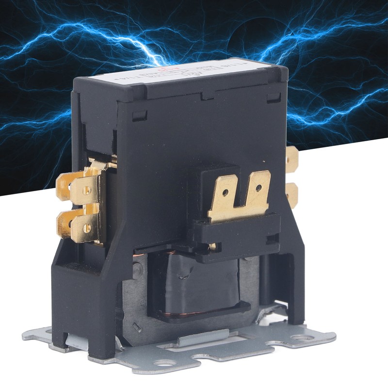 HVAC Contactor Single Pole 25A for Air Conditioner Condenser Compressor